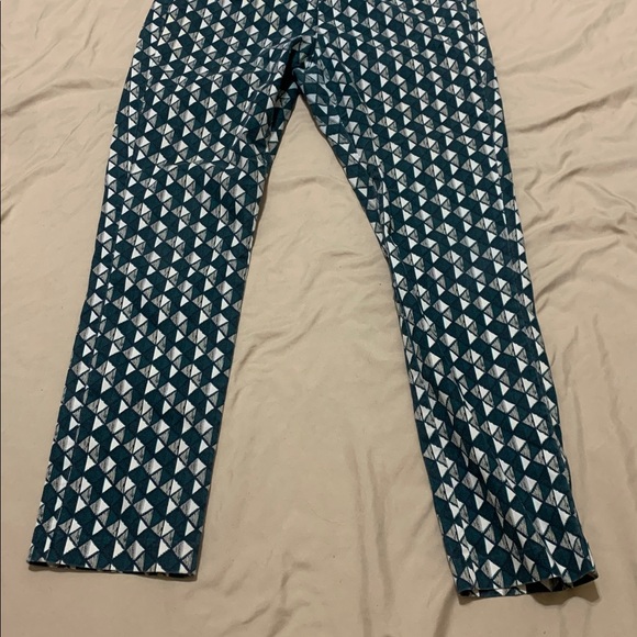 H&M Geometric Print Straight Leg Pants - Picture 4 of 7